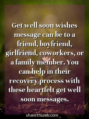 get well soon wishes for him